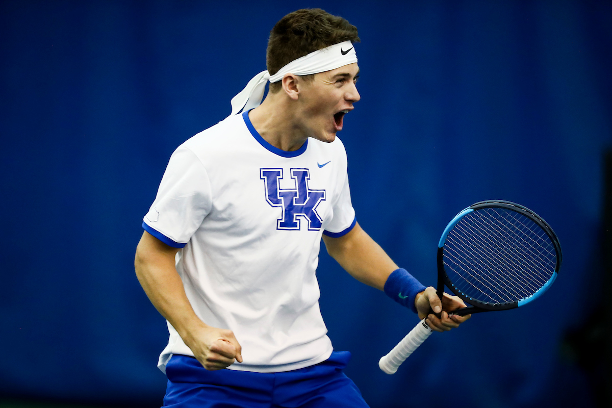 Liam Draxl.

Kentucky beat Memphis 4-1.

Photo by Chet White | UK Athletics