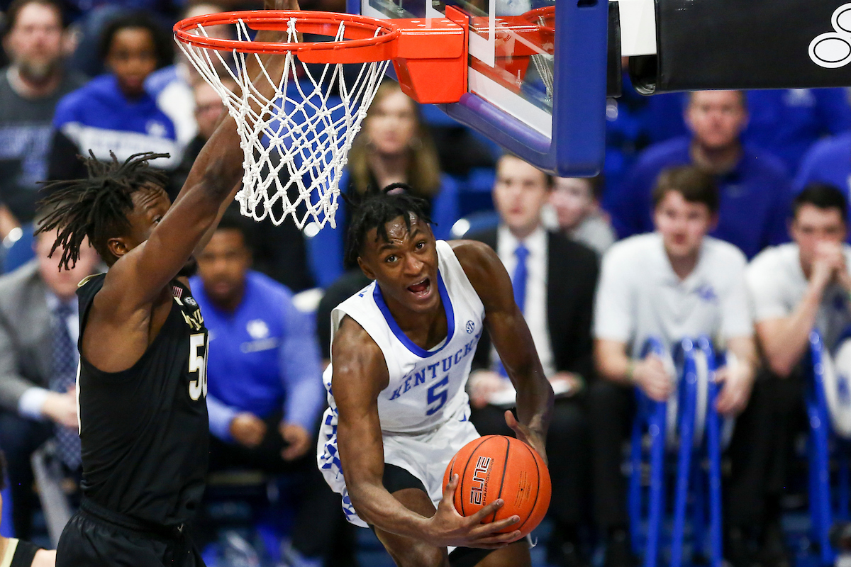 Immanuel Quickley.

UK beats Vandy 71-62.

Photo by Hannah Phillips | UK Athletics