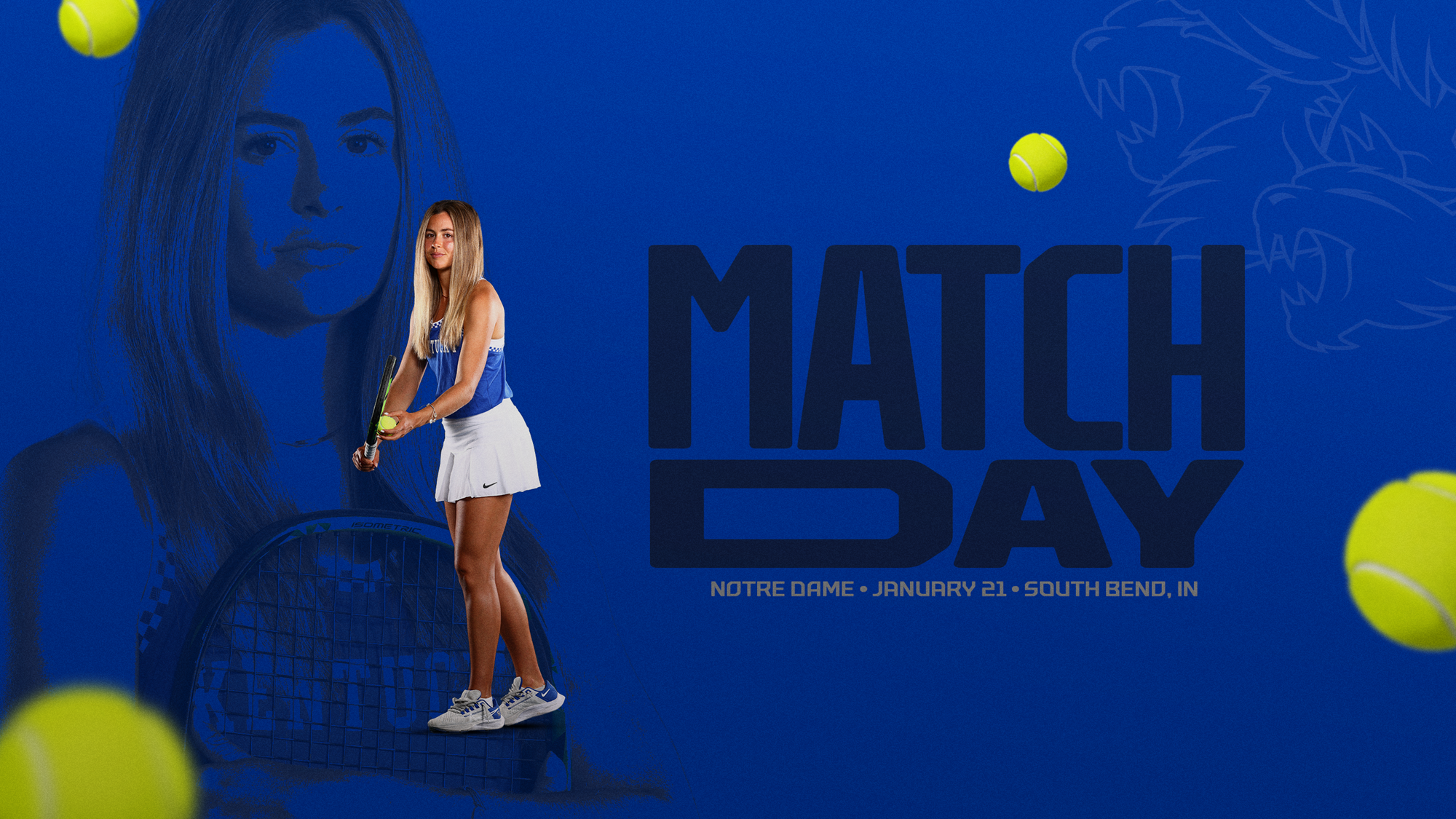 UK Women’s Tennis Faces First Road Test at Notre Dame on Friday