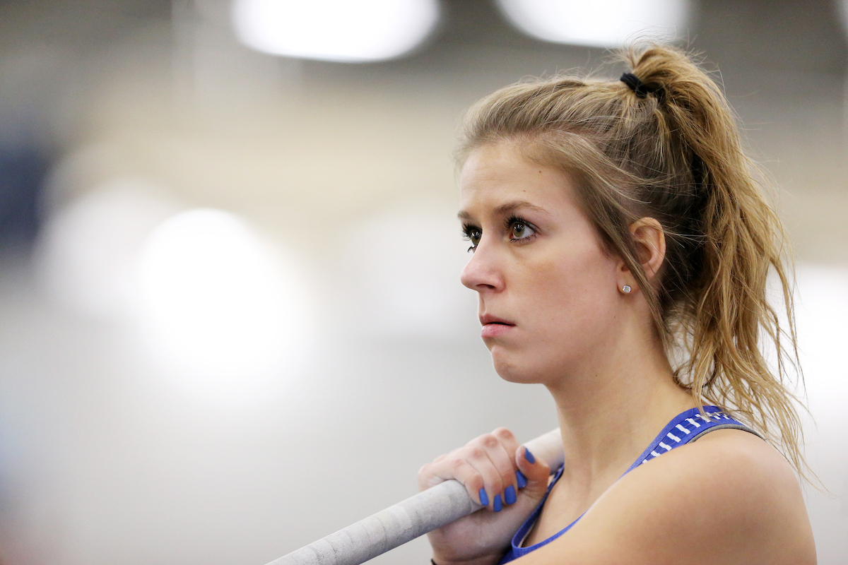 Riley Caudill

The University of Kentucky Track and Field Team hosts the Kentucky Invitational on Saturday, January 13, 2018 at Nutter Field House. 

Photo by Britney Howard | UK Athletics