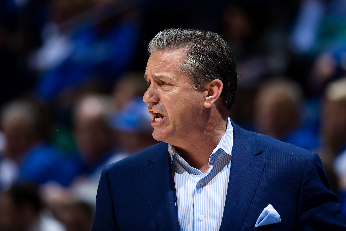 John Calipari.

Kentucky beat Tennessee State 77-62.

Photo by Chet White | UK Athletics