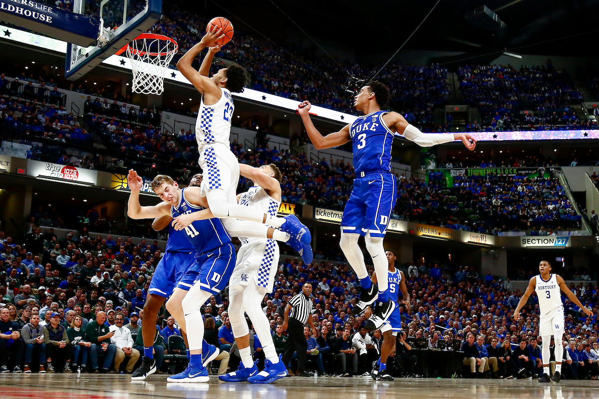 EJ Montgomery.

Men's basketball falls to Duke 118-84.

Photo by Chet White | UK Athletics