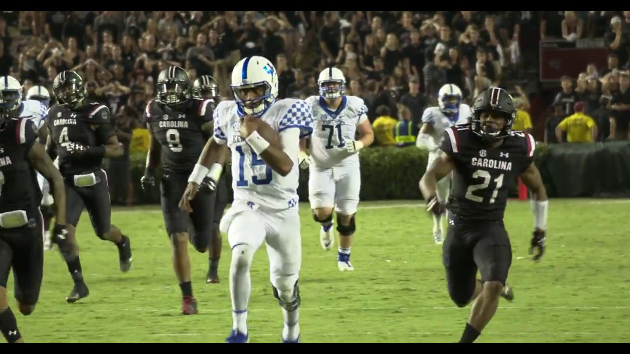 UK Football vs South Carolina :60 Second Recap