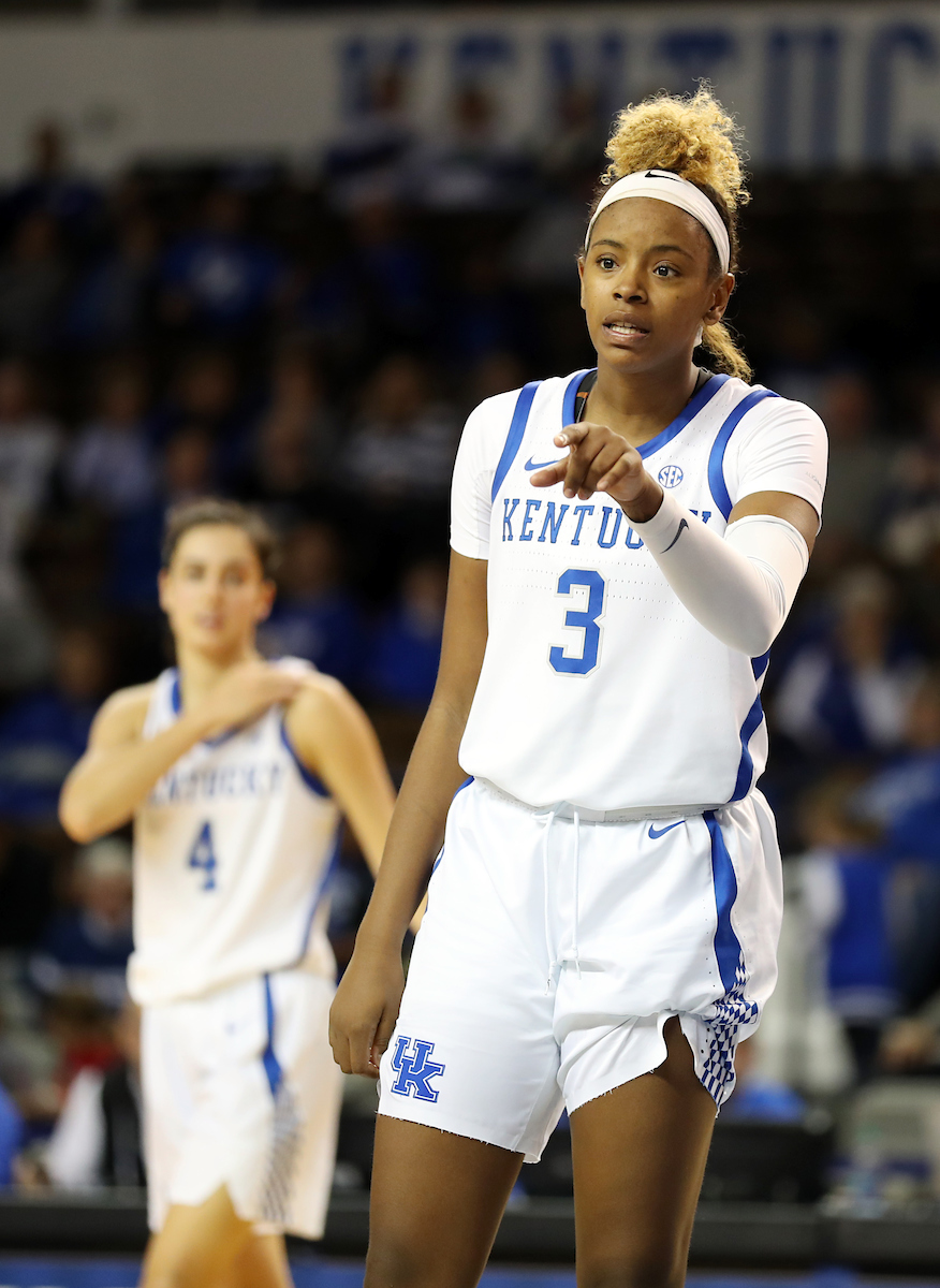 KeKe McKinney

Women's Basketball beat MTSU on Saturday, December 15, 2018. 

Photo by Britney Howard  | UK Athletics