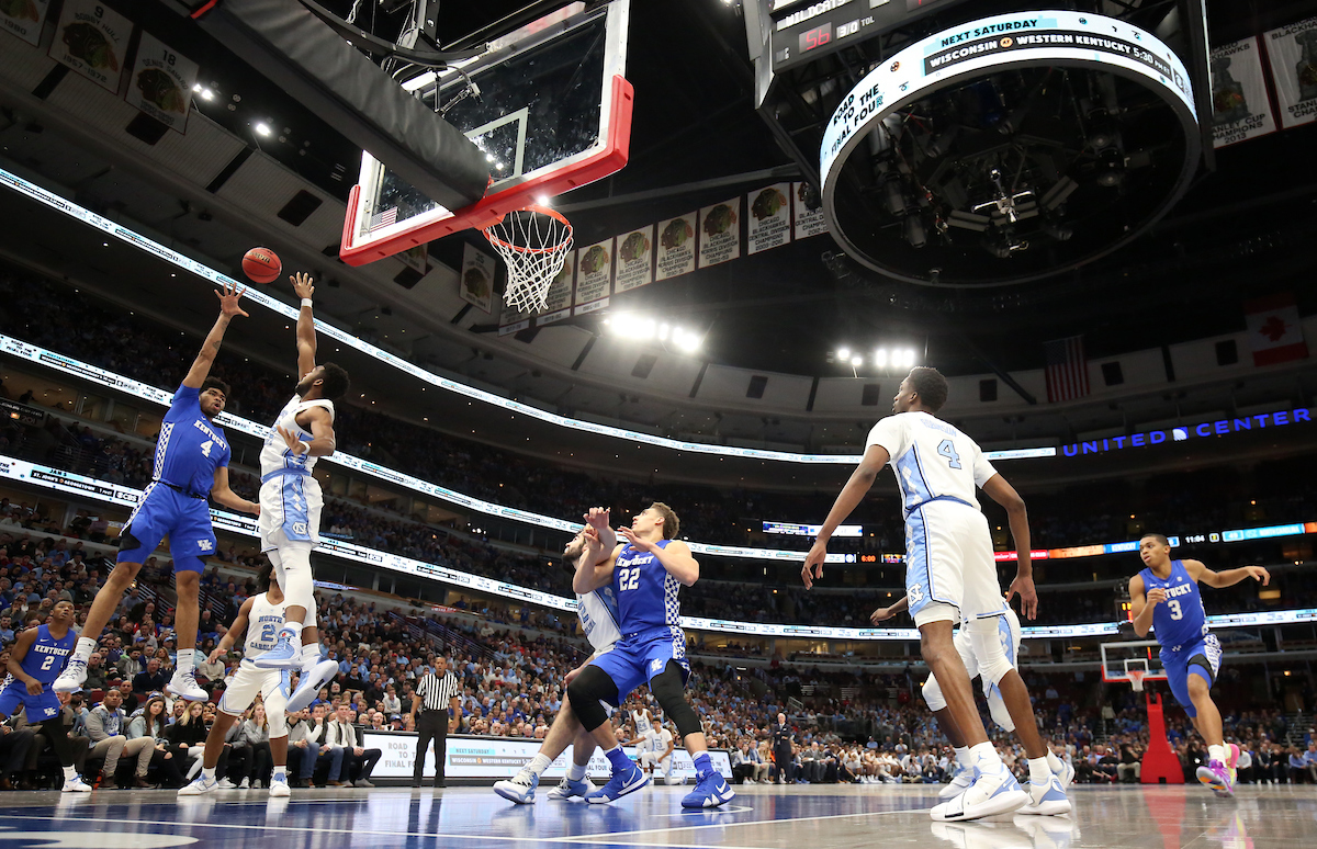 Nick Richards. 

UK beats to UNC 80-72. 


Photo By Barry Westerman | UK Athletics