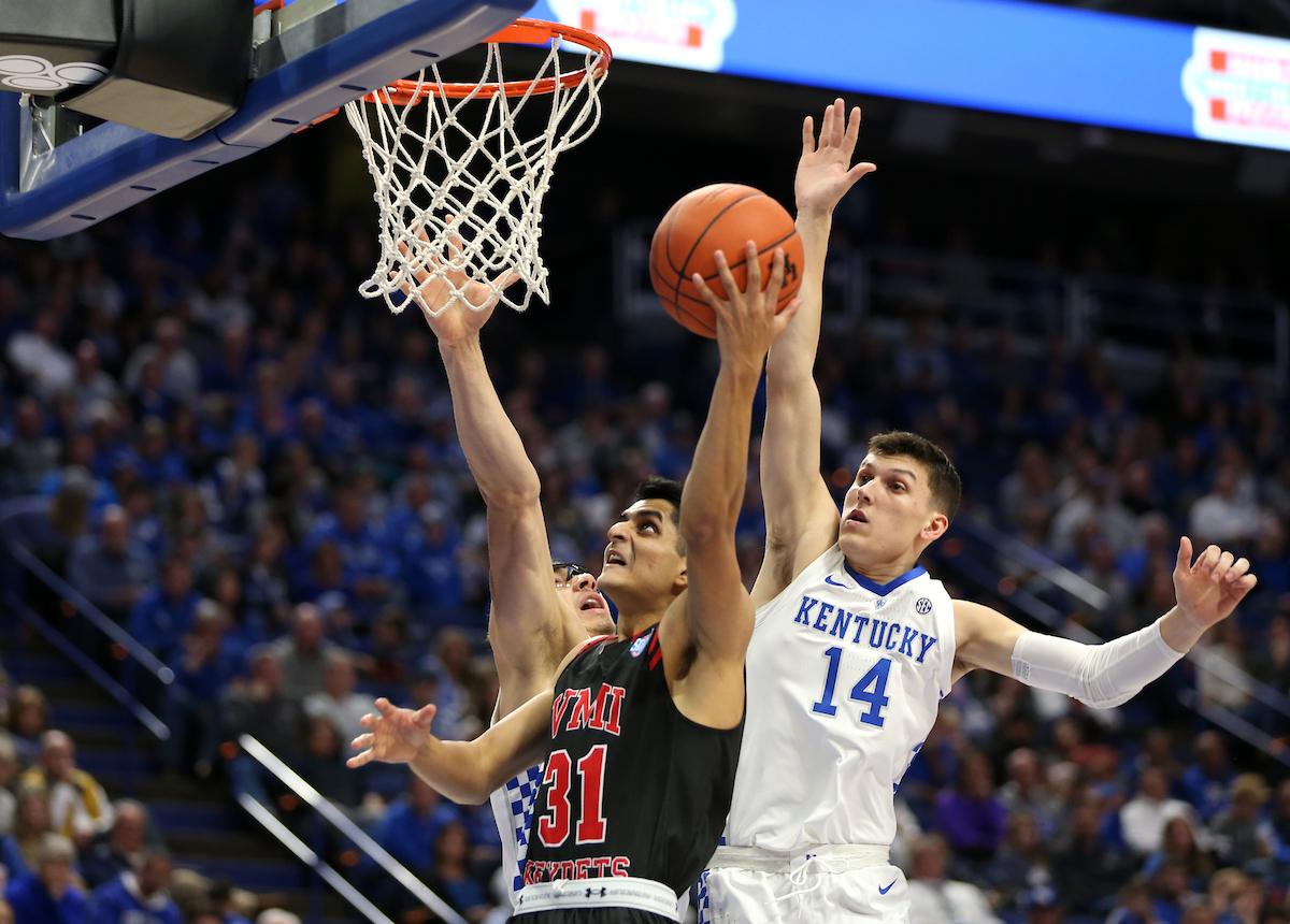 Tyler Herro

UK beats VMI 92-82 at Rupp Arena.


Photo By Barry Westerman | UK Athletics