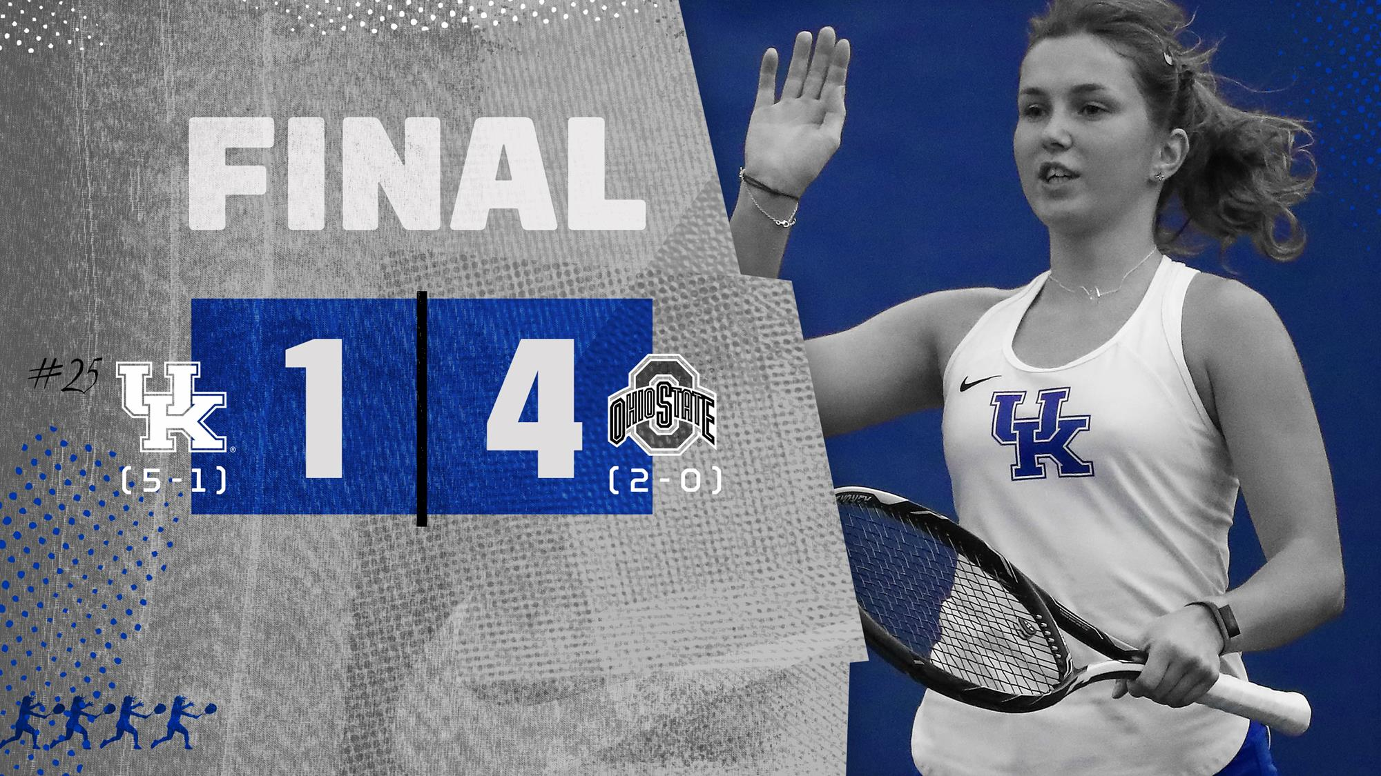 Mikulskyte Tabs Kentucky’s Only Singles Win as UK Drops First Dual of the Season