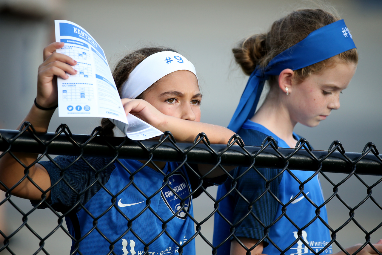 Fans.

The University of Kentucky women's soccer team beat SIUE 2-1 in the Cats season openr on Friday, August 17, 2018, at The Bell in Lexington, Ky.

Photo by Chet White | UK Athletics