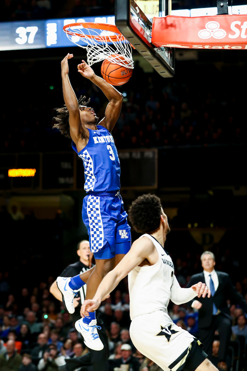 Tyrese Maxey. 

Kentucky beat Vanderbilt 78-64.

Photo by Chet White | UK Athletics