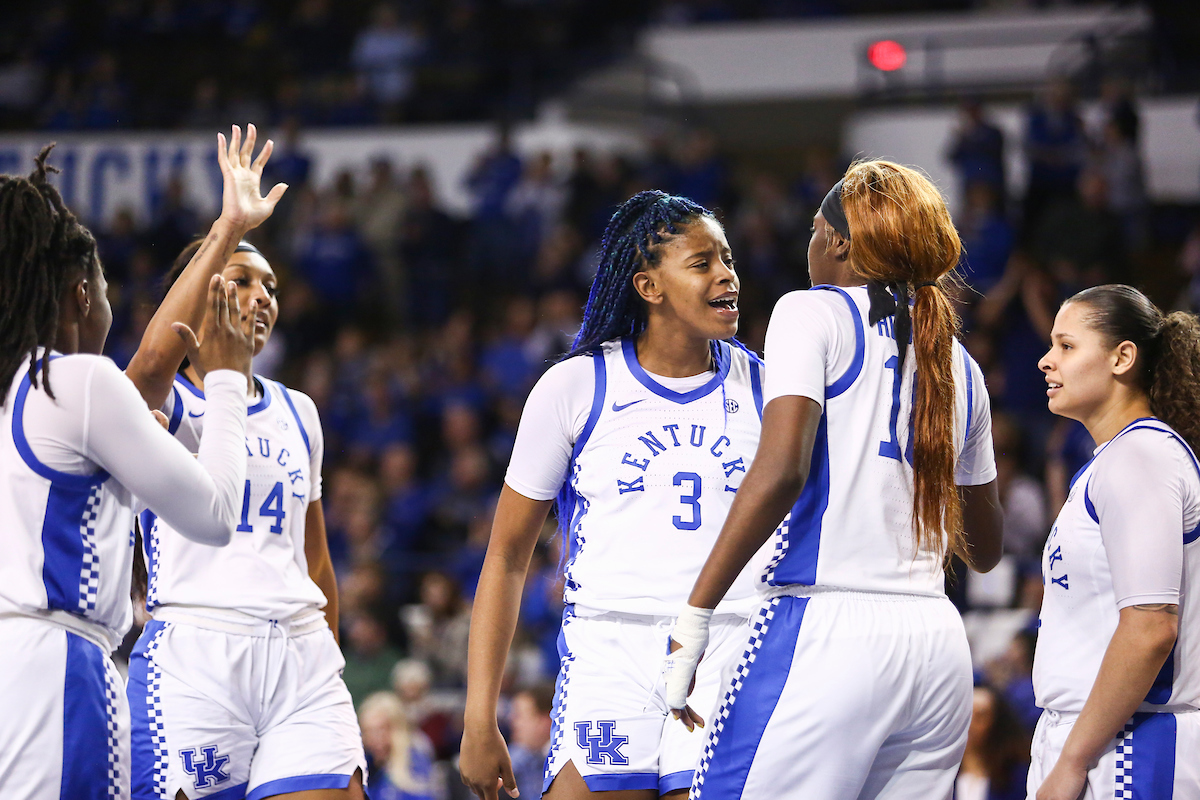 KeKe McKinney.

Kentucky beat Georgia 88-77.

Photo by Hannah Phillips | UK Athletics