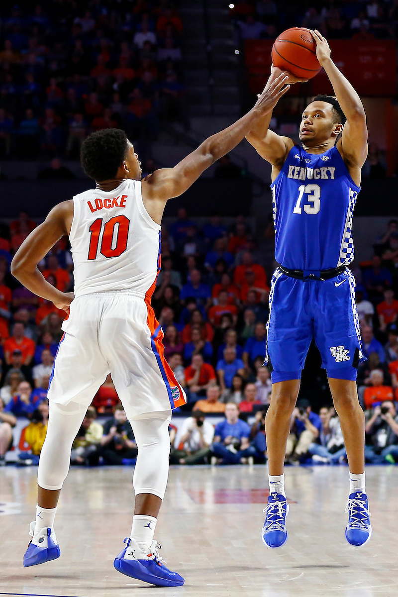 Jemarl Baker.

Kentucky men's basketball beat Florida 65-54.

Photo by Quinn Foster | UK Athletics