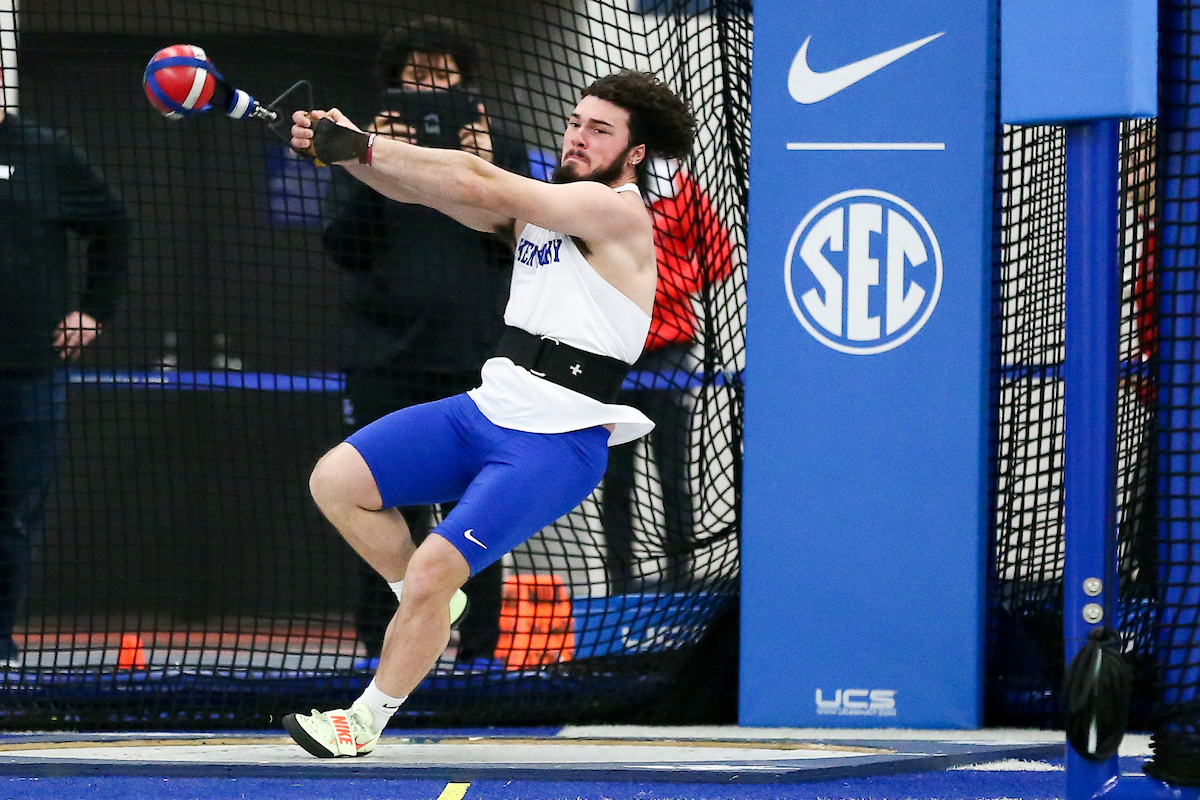 Logan Coles.

Day One of the Jim Green Invitational.

Photo by Abbey Cutrer | UK Athletics