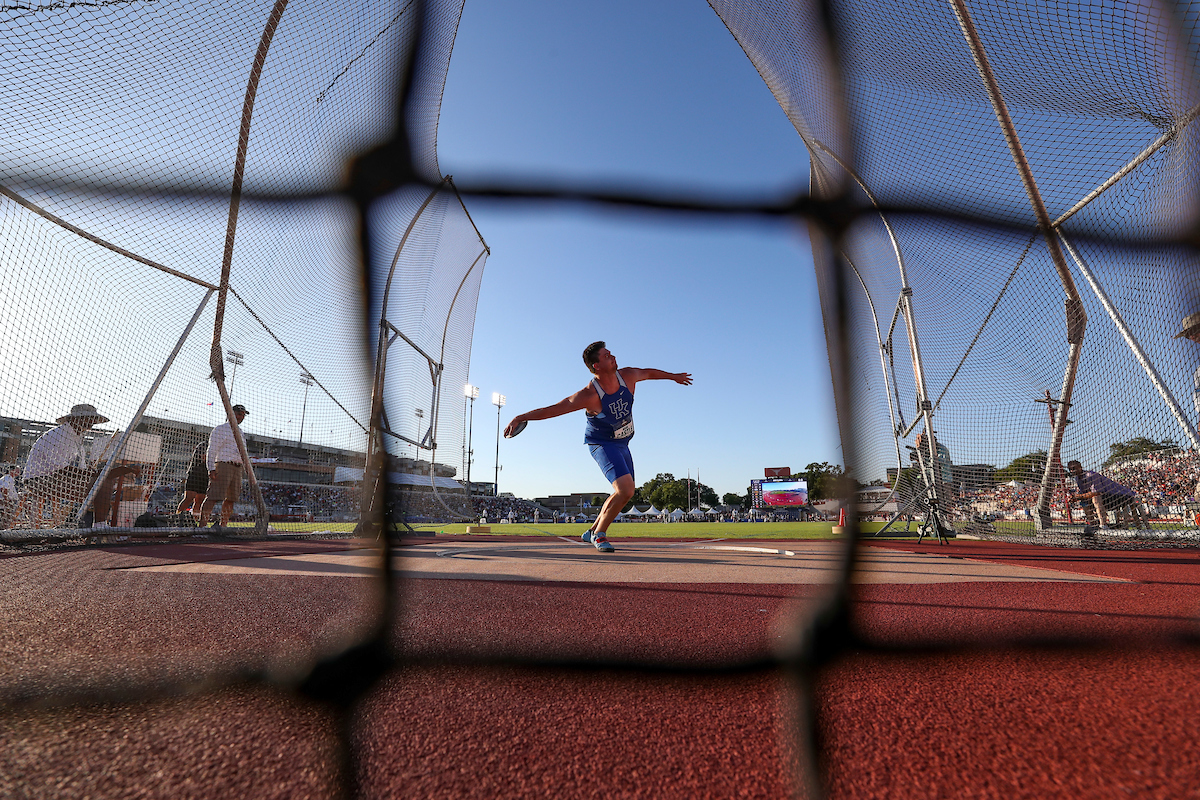 Noah Castle.

2019 NCAA Track and Field Championships

Photo by Isaac Janssen | UK Athletics
