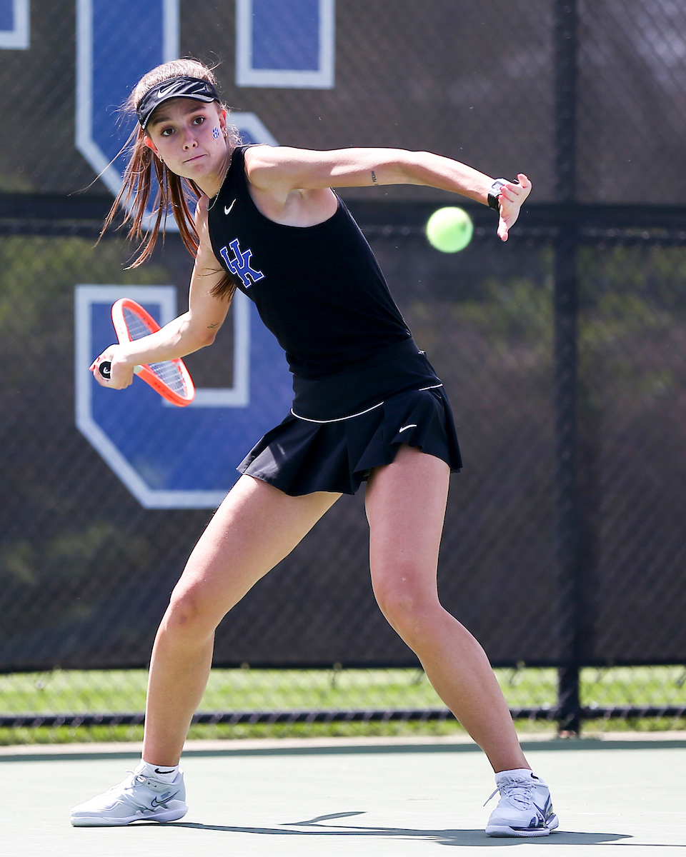 Lidia Gonzalez.

Kentucky loses to Ole Miss 4-0.

Photo by Grace Bradley | UK Athletics