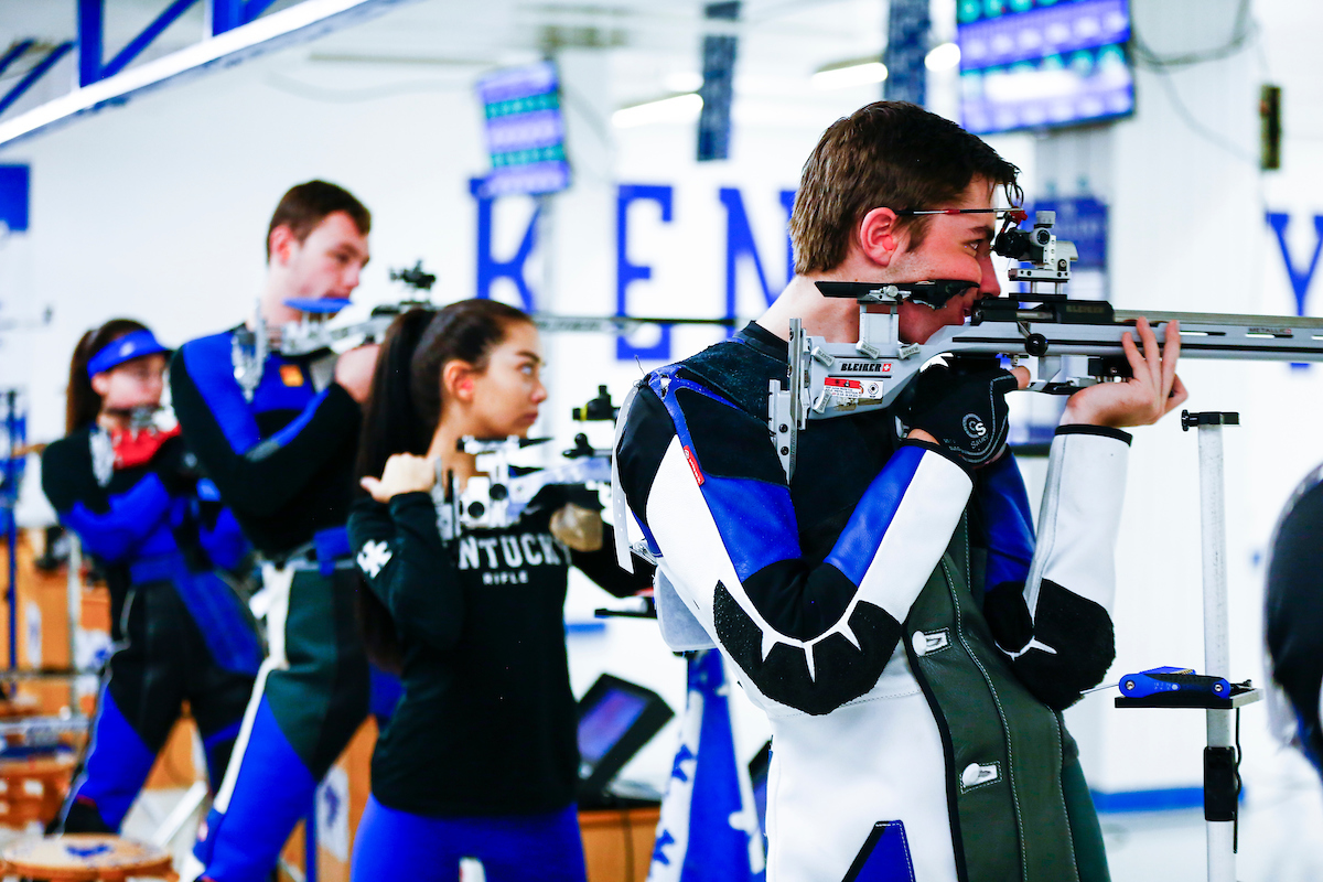 No. 3 UK Rifle Finishes Weekend Sweep of Two Top-10 Teams