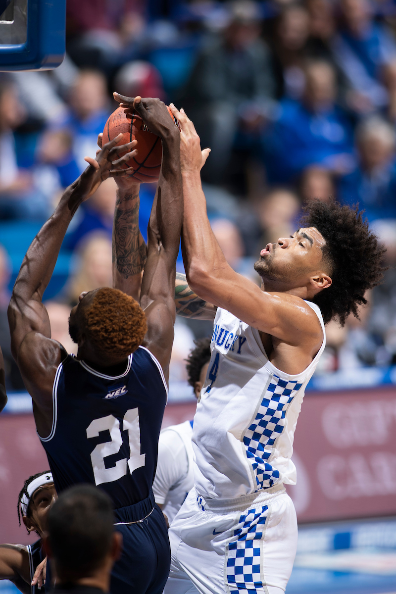 Nick Richards.

Kentucky beat Mount St. Mary’s 82-62.

Photo by Chet White | UK Athletics