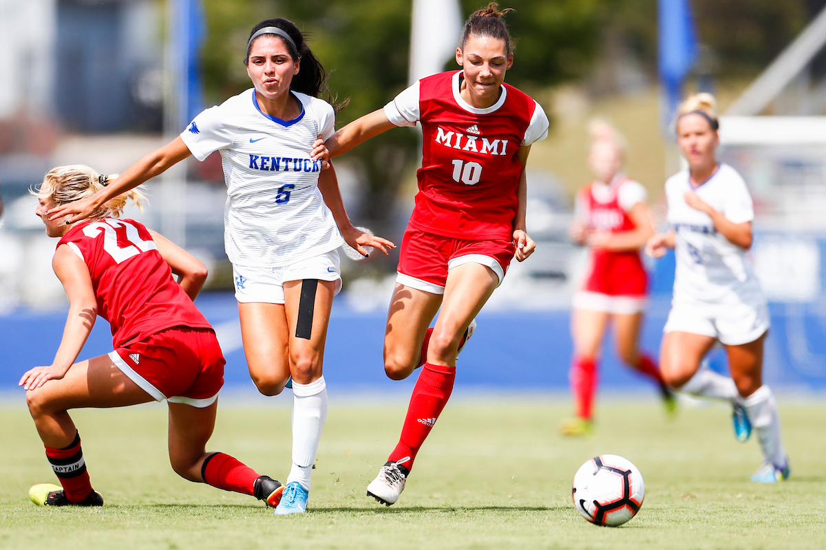 Miranda Jimenez.

UK beat Miami (OH) 3-0 on Senior Day.

Photo by Chet White | UK Athletics