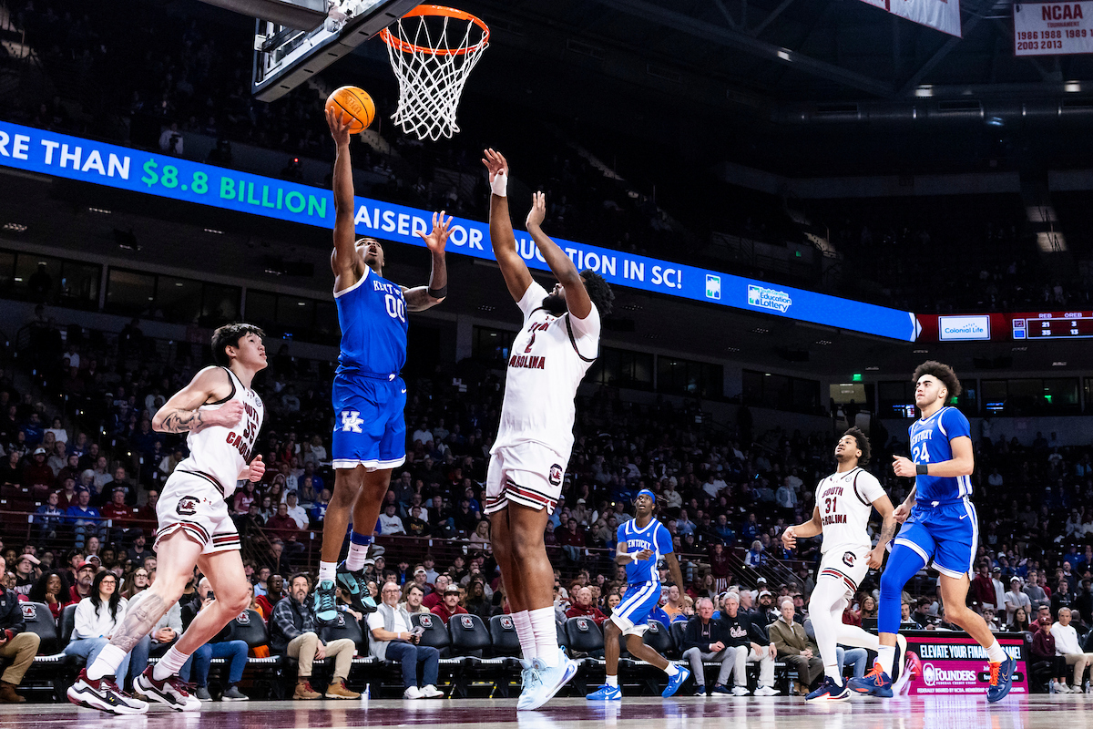 Kentucky-South Carolina Men's Basketball Photo Gallery