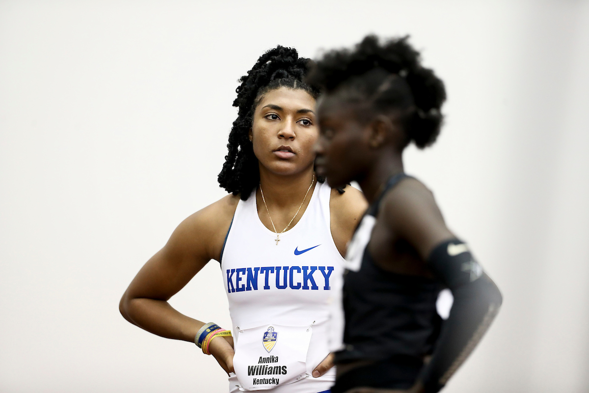 Annika Williams.

Day 1. SEC Indoor Championships.

Photos by Chet White | UK Athletics