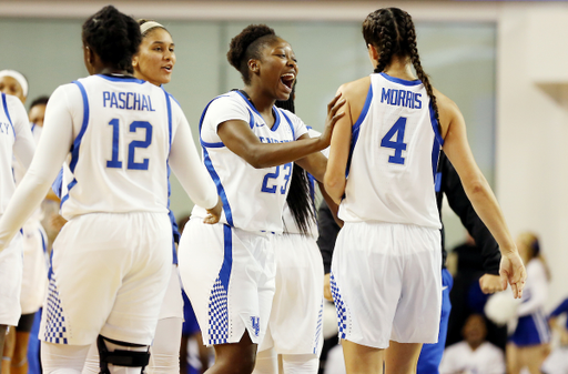 Kameron Roach

UK women's basketball beats Morehead State. 

Photo by Britney Howard  | UK Athletics