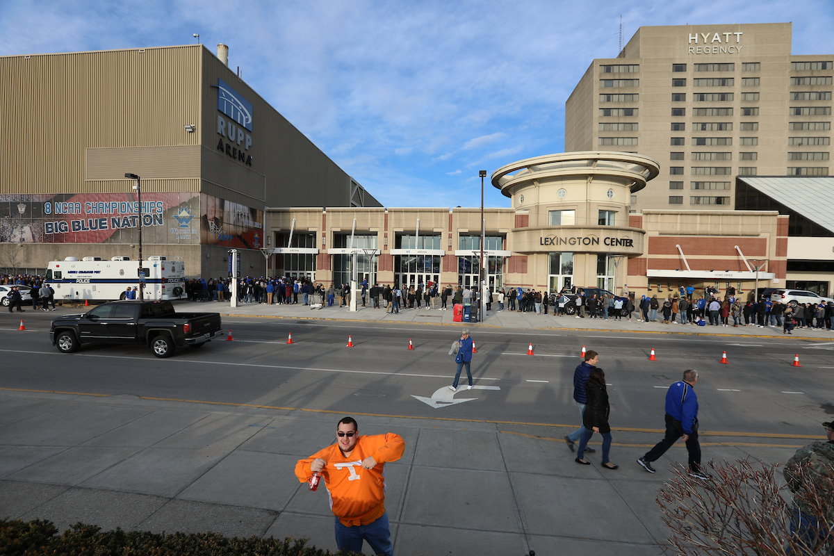 Fans.

Kentucky beat Tennessee 86-69..

Photo by Quinn Foster | UK Athletics