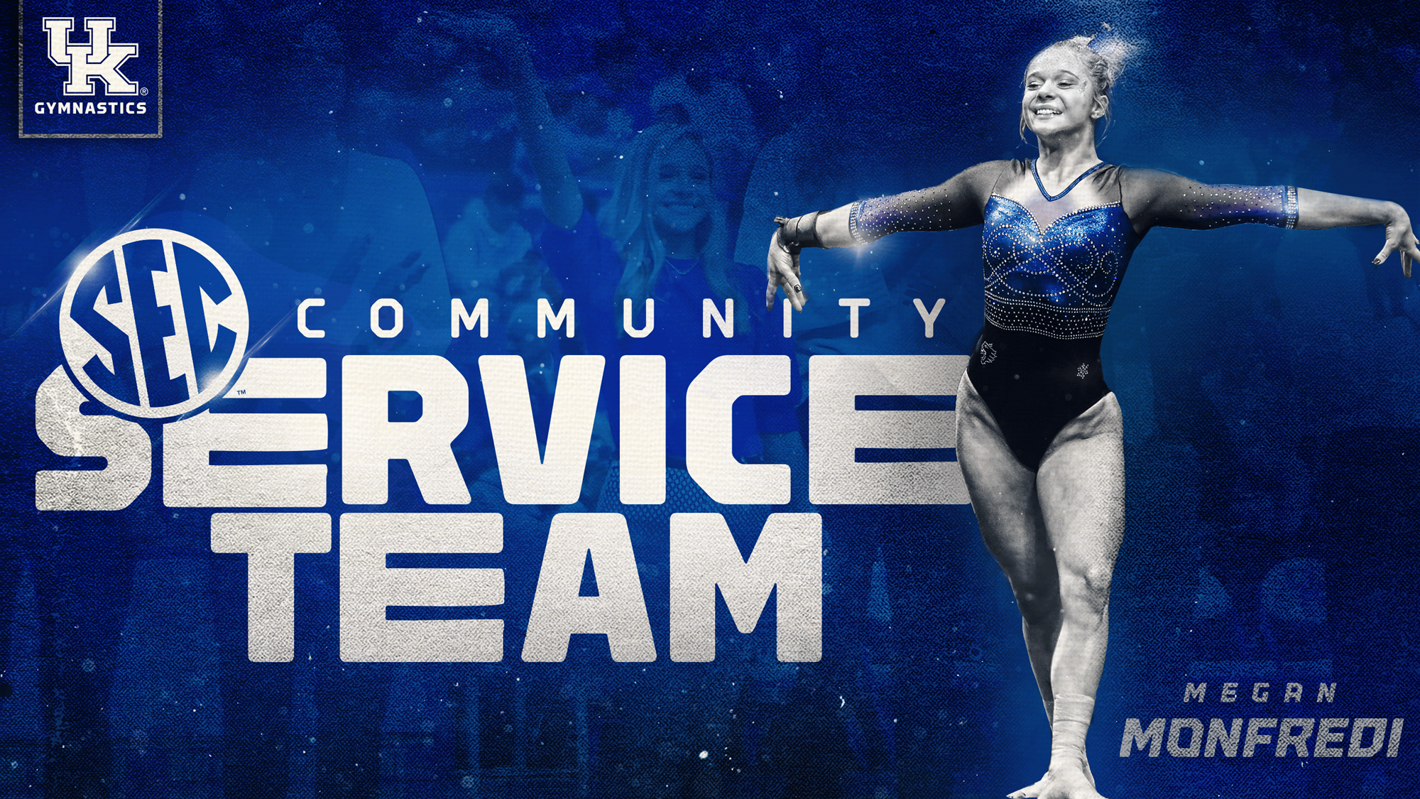 Megan Monfredi Named to SEC Community Service Team