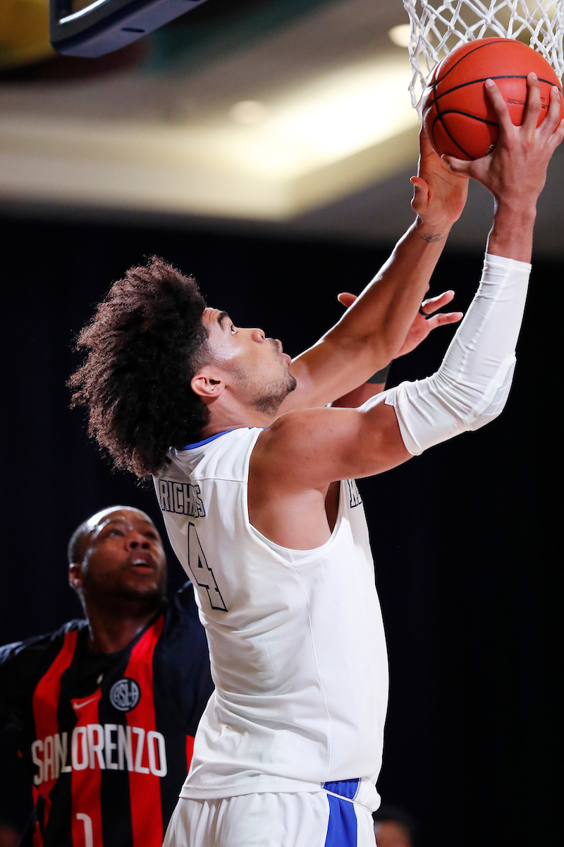 Nick Richards.

The University of Kentucky men's basketball team beat San Lorenzo de Almagro 91-68 at the Atlantis Imperial Arena in Paradise Island, Bahamas, on Thursday, August 9, 2018.

Photo by Chet White | UK Athletics