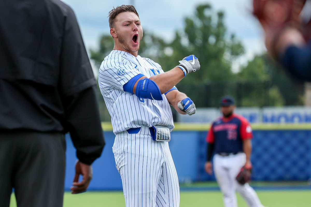 Kirk Liebert.

Kentucky defeats Dayton 14 - 3.

Photo by Sarah Caputi | UK Athletics