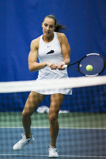 Anastasia Tkachenko.

Kentucky women's tennis hosts Miami University (OH).

Photo by Hannah Phillips | UK Athletics