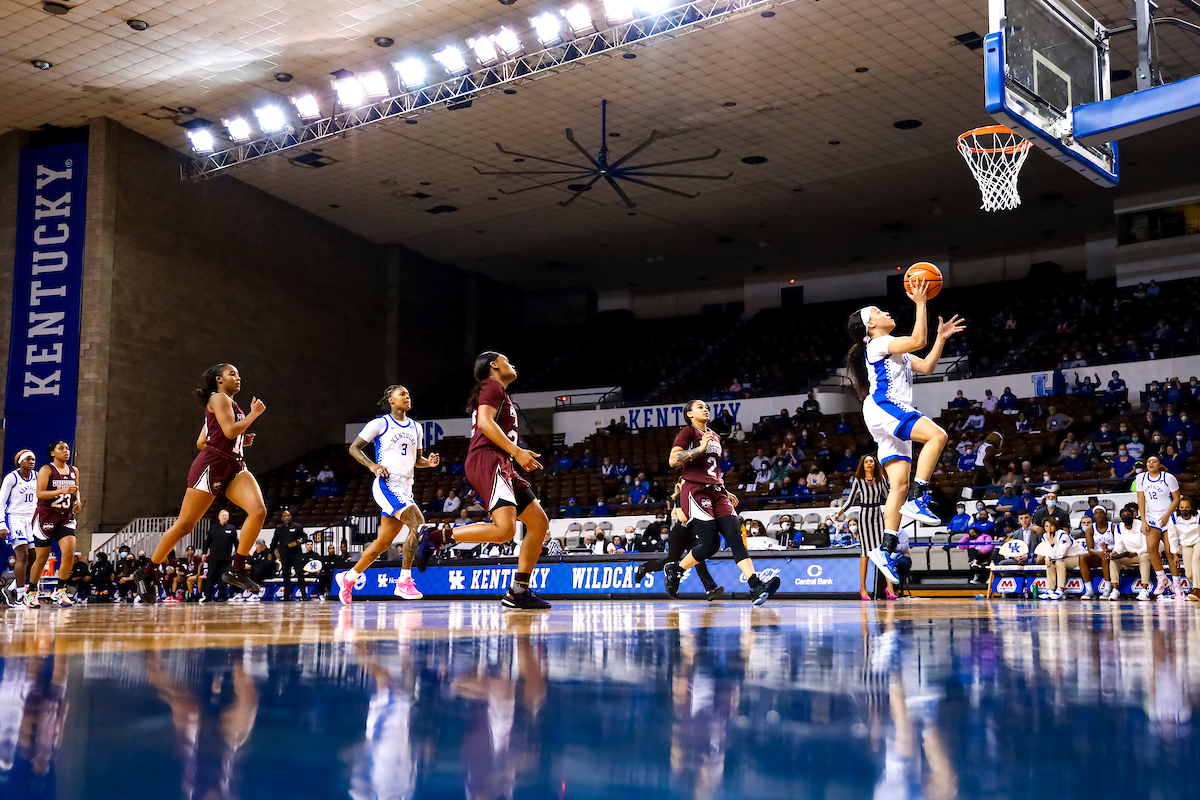 Jada Walker.

Kentucky beats Mississippi State 81-74.

Photo by Eddie Justice | UK Athletics