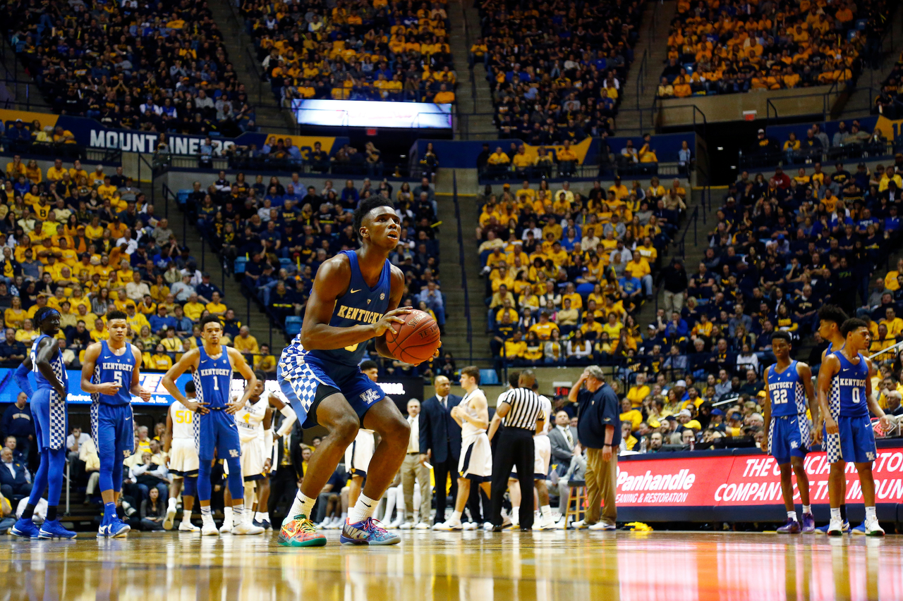 Hamidou Diallo.

The University of Kentucky men's basketball team defeats West Virginia 83-76 on Saturday, January 28th, 2018 at the Coliseum in Morgantown, WV.

Photo by Quinn Foster I UK Athletics