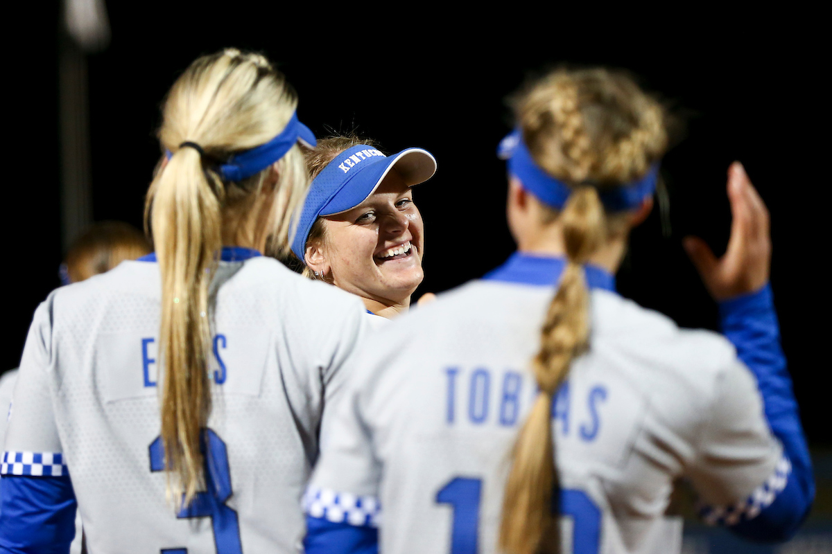 Erin Coffel.

Kentucky beats Michigan 9-2.

Photo by Grace Bradley | UK Athletics