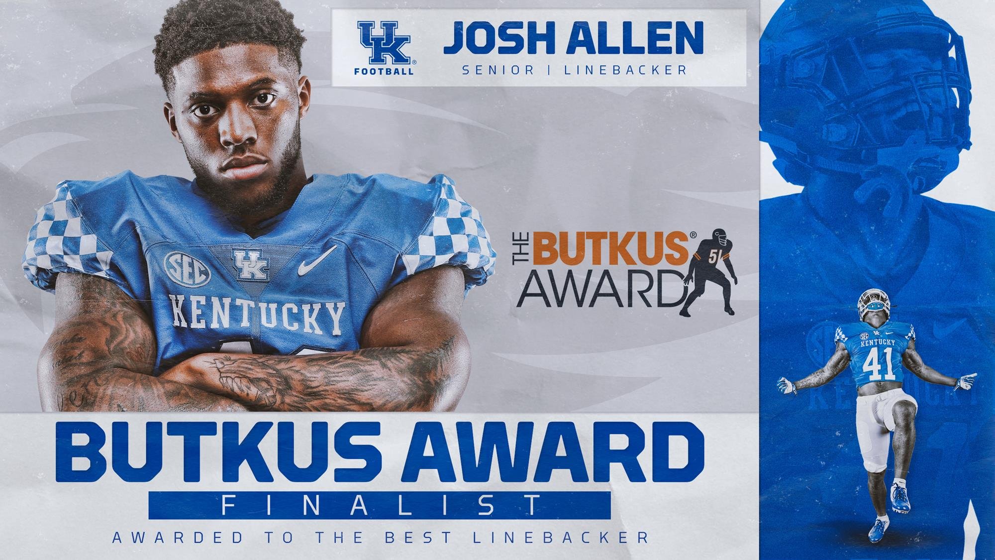 Josh Allen Named Butkus Award Finalist
