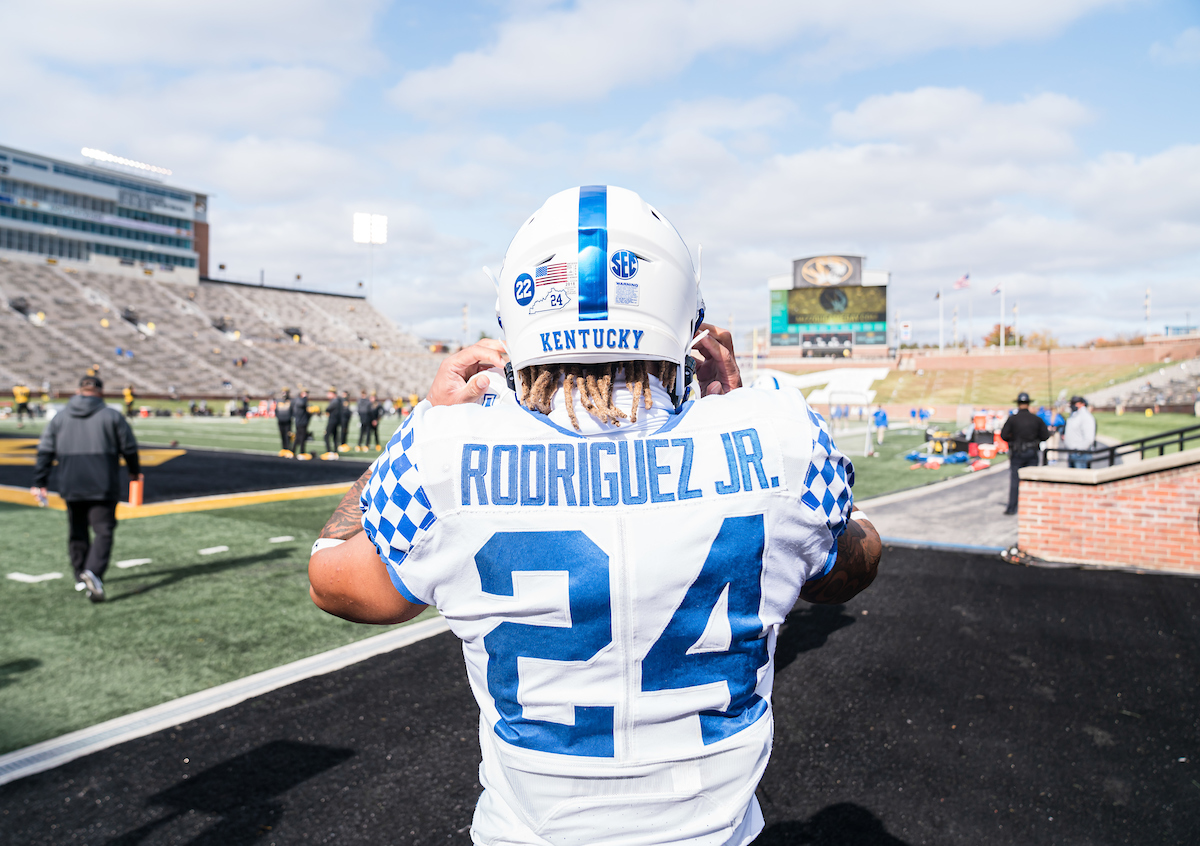 Chris Rodriguez

UK falls to Missouri 20-10

Photo By Jacob Noger | UK Football