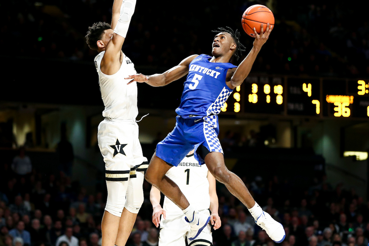 Immanuel Quickley.

Kentucky beat Vanderbilt 78-64.

Photo by Chet White | UK Athletics