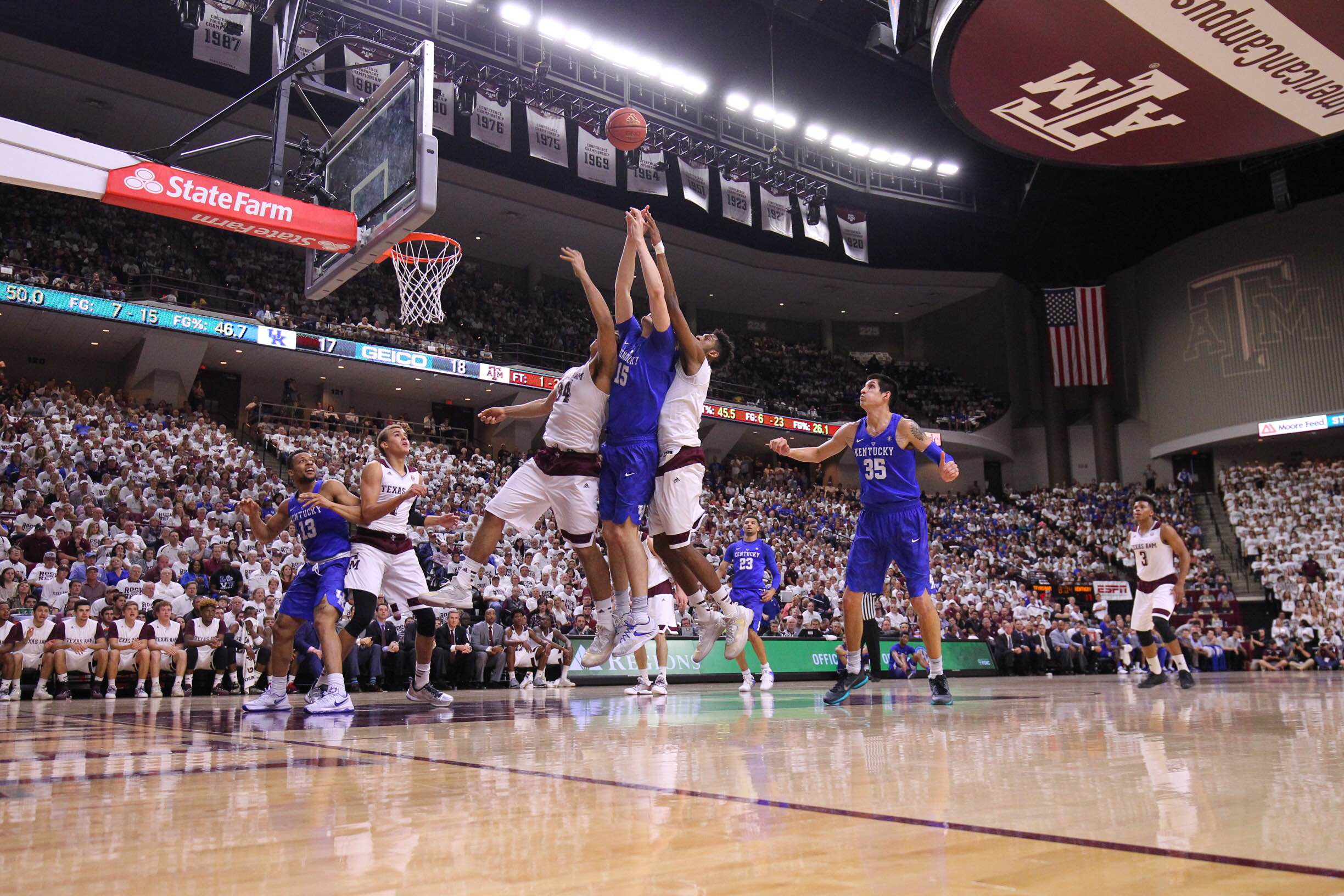 Kentucky-Texas A&M Photo Gallery