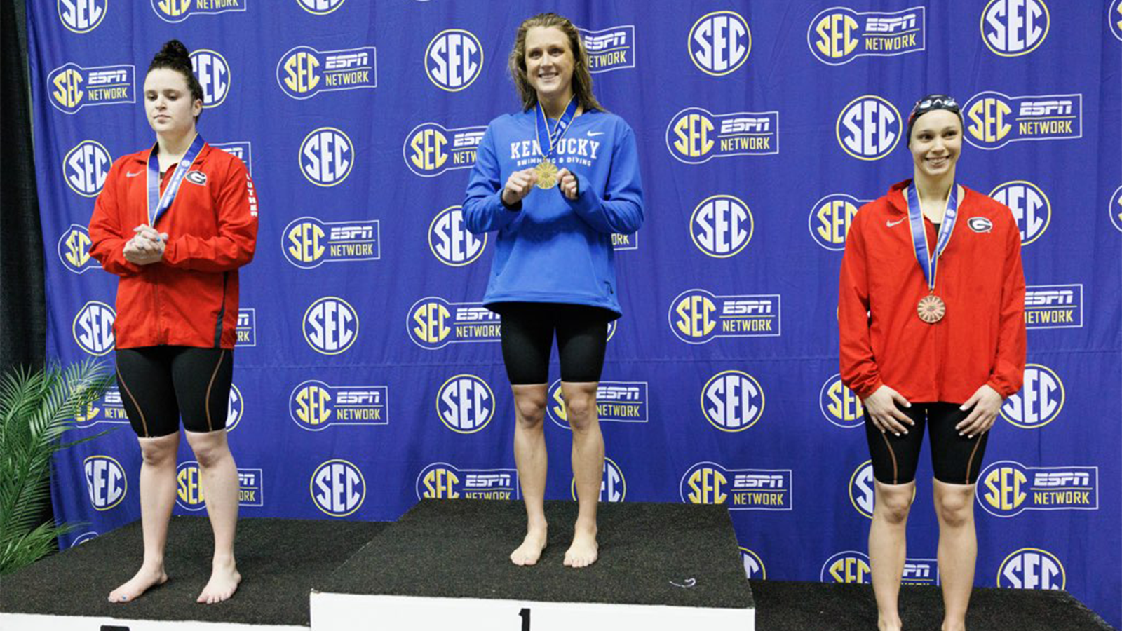 Gaines Breaks 200 Fly SEC Record, Wildcats Earn Three Bronze on Fourth Night in Knoxville