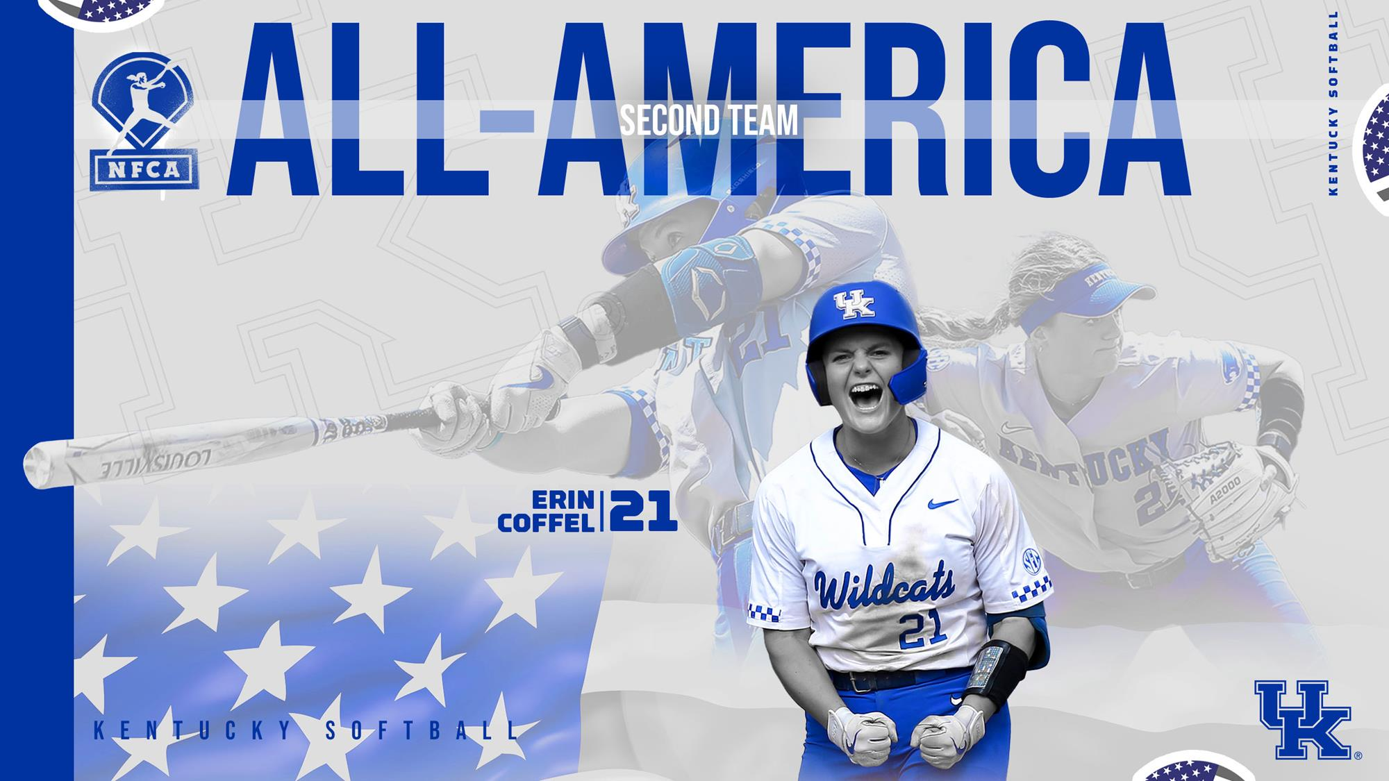 Erin Coffel Named Sixth NFCA All-American in UK Softball History