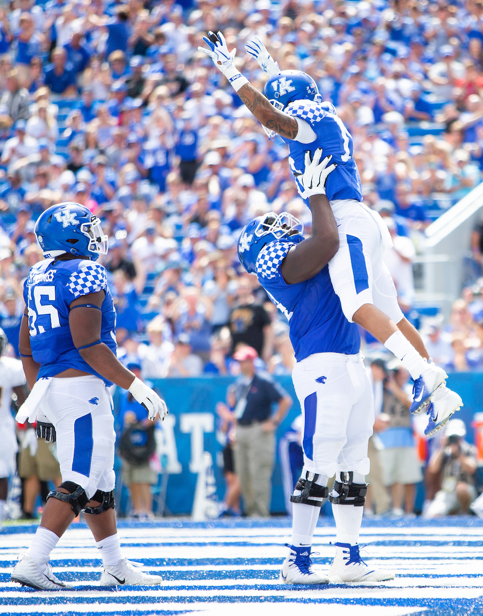 UK football beats Murray State 48-10.

Photo by Isaac Janssen | UK Athletics