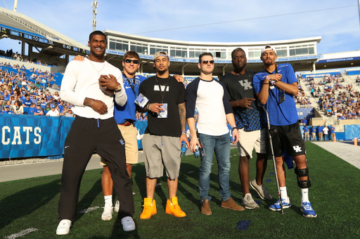 Spring football game on Friday, April 13, 2018.

Photo by Quinn Foster I UK Athletics