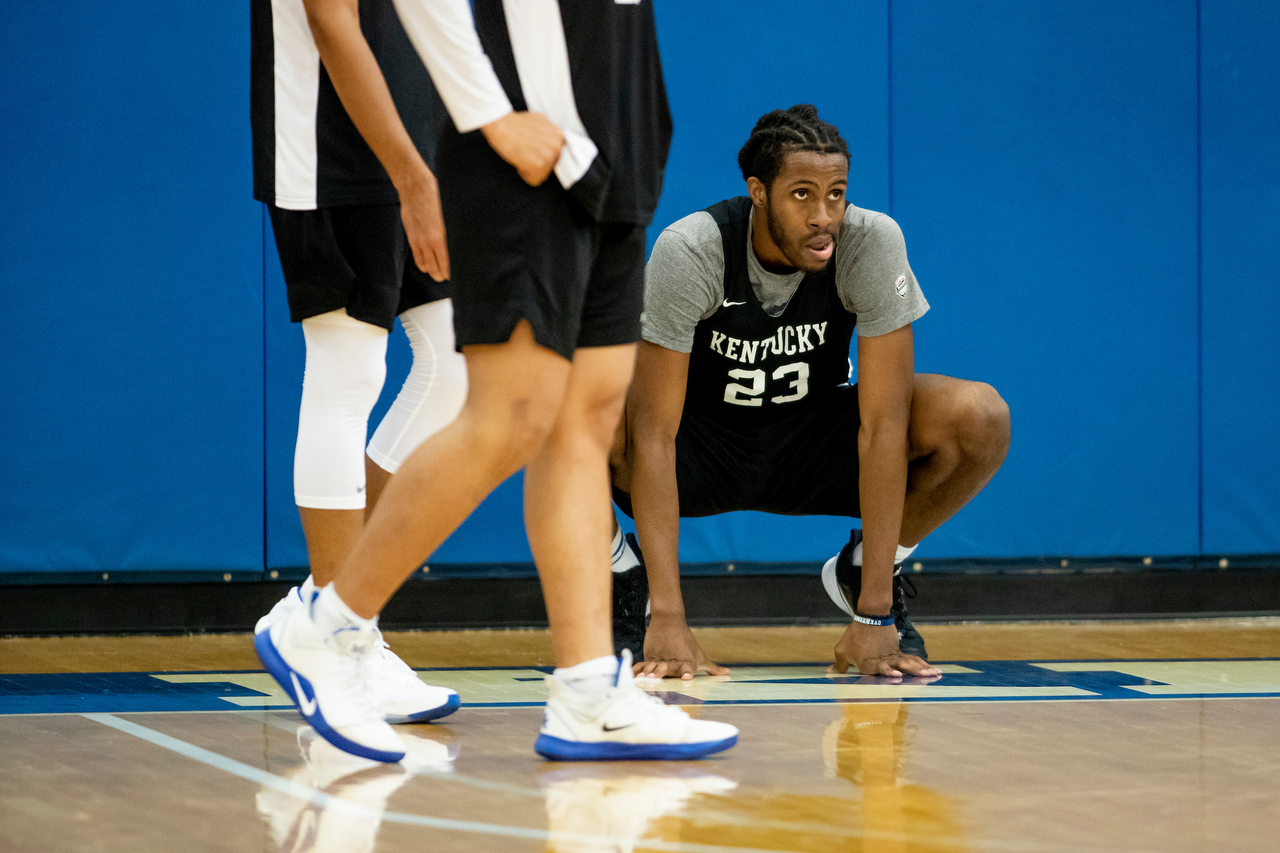 Isaiah Jackson.

Menâ??s basketball practice. 

Photo by Chet White | UK Athletics