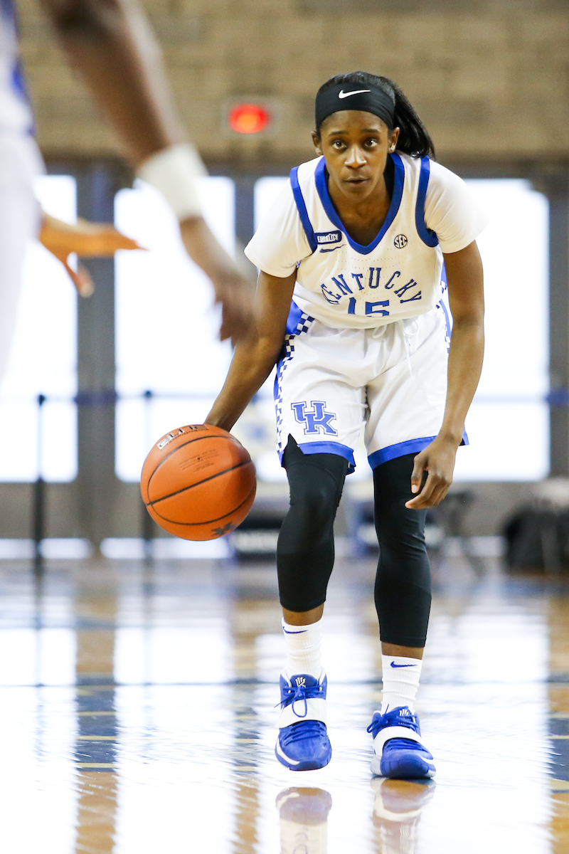Chasity Patterson.

Kentucky beats Wofford 98-37.

Photo by Hannah Phillips | UK Athletics