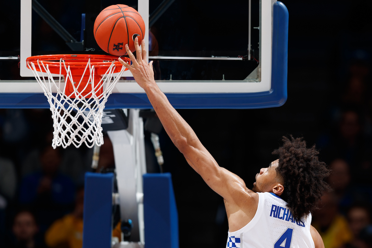 Nick Richards.

Kentucky beat Lamar 81-56.


Photo by Elliott Hess | UK Athletics