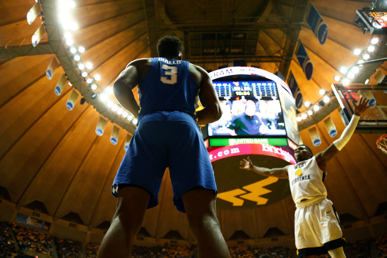 Hamidou Diallo.

The University of Kentucky men's basketball team defeats West Virginia 83-76 on Saturday, January 28th, 2018 at the Coliseum in Morgantown, WV.

Photo by Quinn Foster I UK Athletics