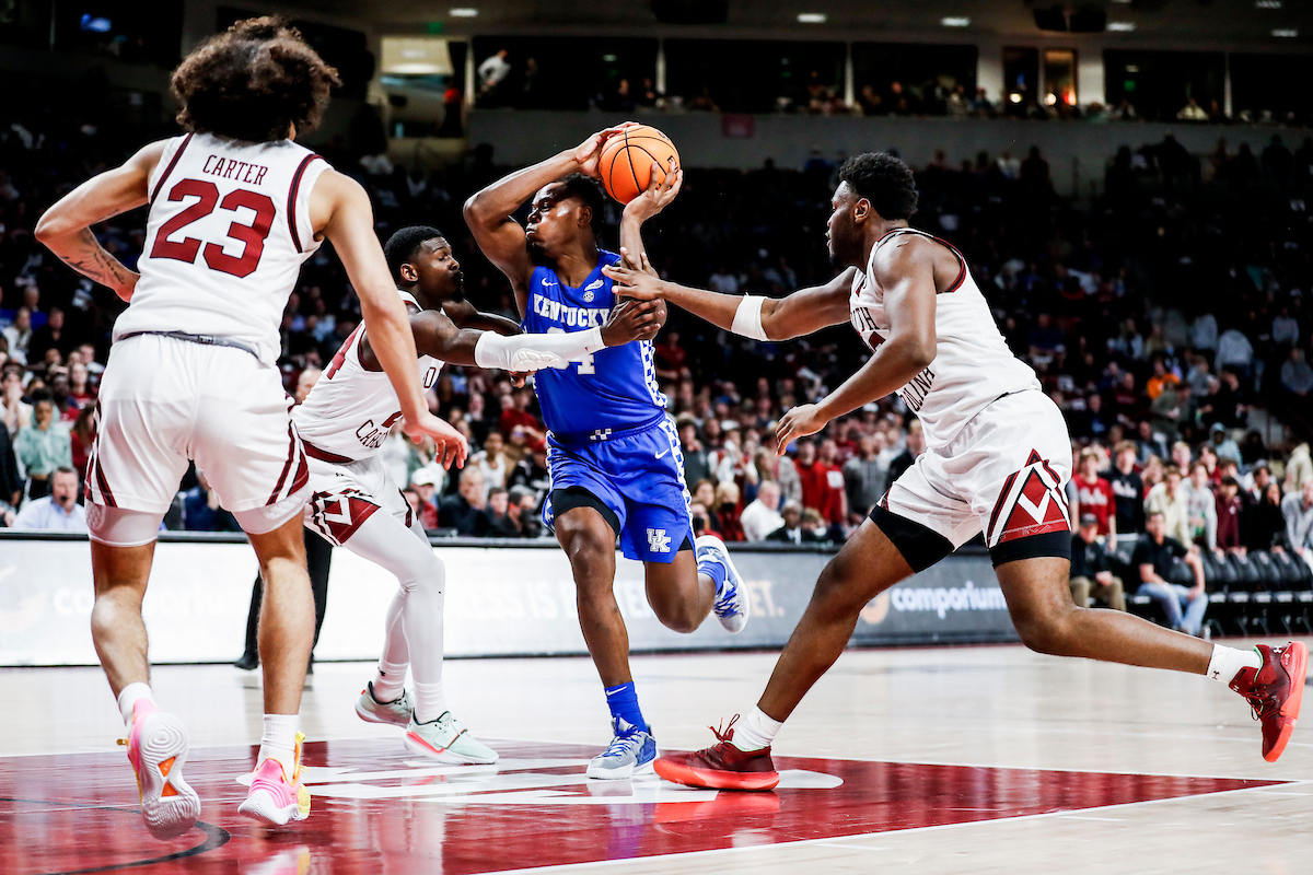 Oscar Tshiebwe.

Kentucky beat South Carolina 86-76.

Photos by Chet White | UK Athletics