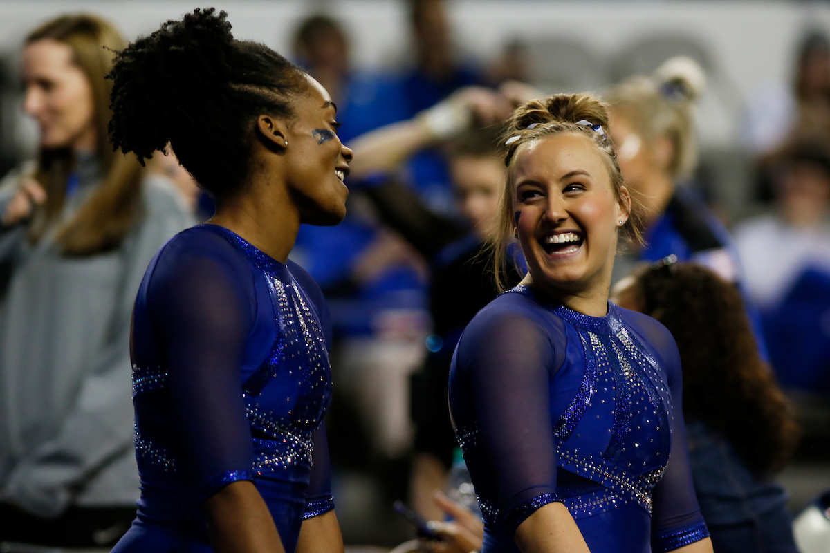 Gymnastics Blue-White Meet.

Photo by Maddie May | UK Athletics