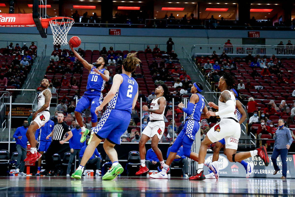 Davion Mintz.

Kentucky loses to Louisville 62-59.

Photo by Chet White | UK Athletics
