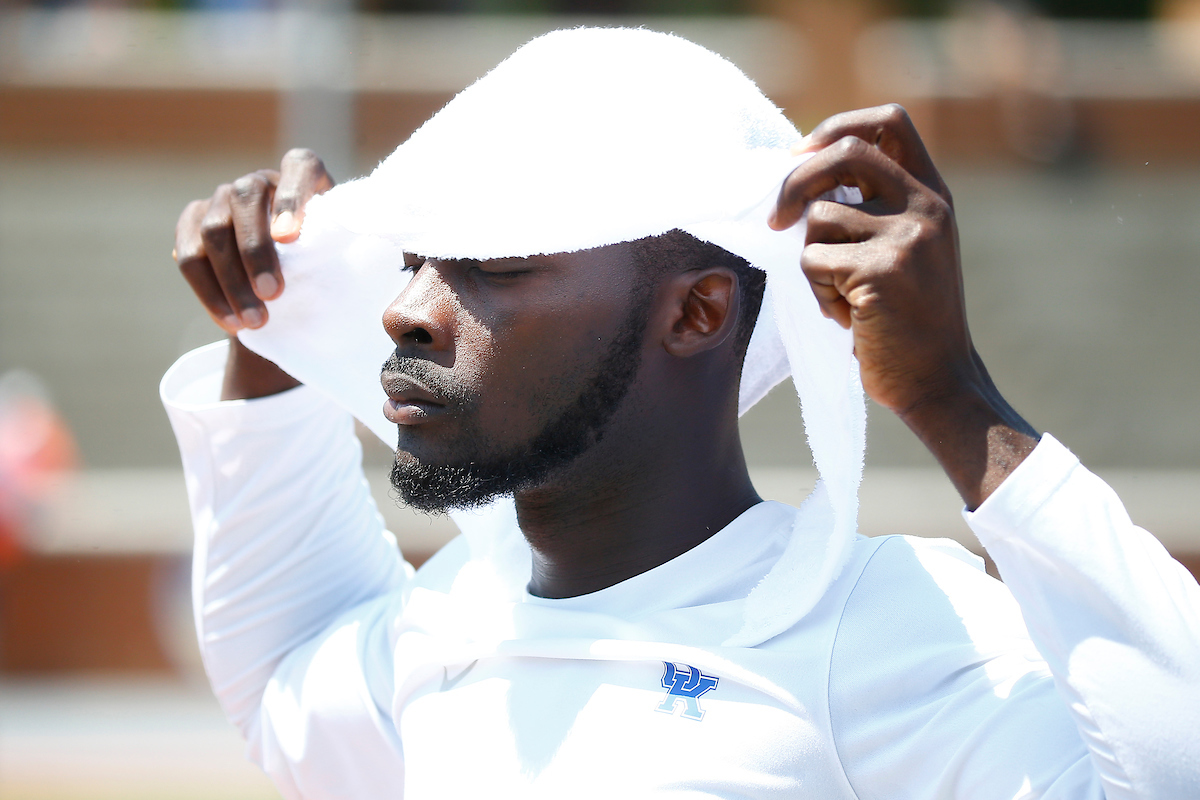 Mohammed Abubakar.

Day two of the 2018 SEC Outdoor Track and Field Championships on Saturday, May 12, 2018, at Tom Black Track in Knoxville, TN.

Photo by Chet White | UK Athletics
