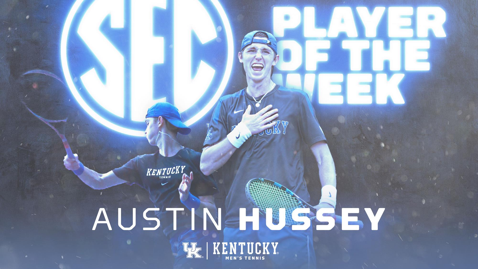 Austin Hussey Named SEC Player of the Week