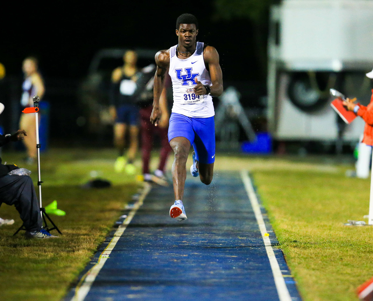 The Kentucky Wildcats compete in the Florida Relays on Friday, March 30, 2018 in Gainesville, Fla. (Photo by Matt Stamey)  
